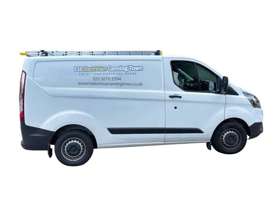 E16 Electrician Canning Town van